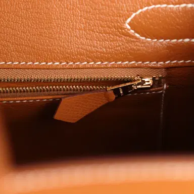 HERMÈS Hermes Birkin 30 Gold Epsom Gold Hardware | Thumbnail 8
