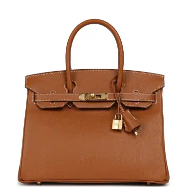 HERMÈS Hermes Birkin 30 Gold Epsom Gold Hardware | Thumbnail 1