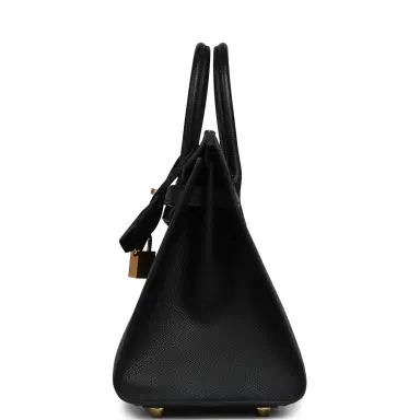 HERMÈS Hermes Birkin Sellier 25 Black Epsom Gold Hardware | Thumbnail 4 HERMÈS Hermes Birkin Sellier 25 Black Epsom Gold Hardware | Thumbnail 4