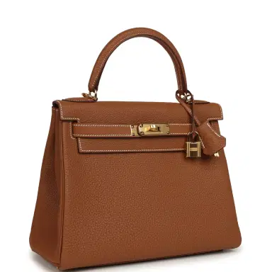 HERMÈS Hermes Kelly Retourne 28 Gold Togo Gold Hardware | Thumbnail 2