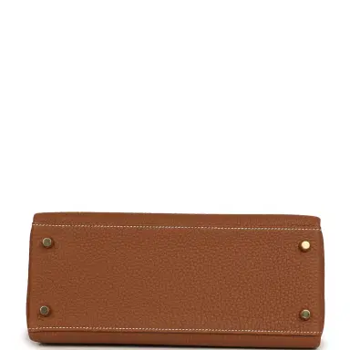 HERMÈS Hermes Kelly Retourne 28 Gold Togo Gold Hardware | Thumbnail 6