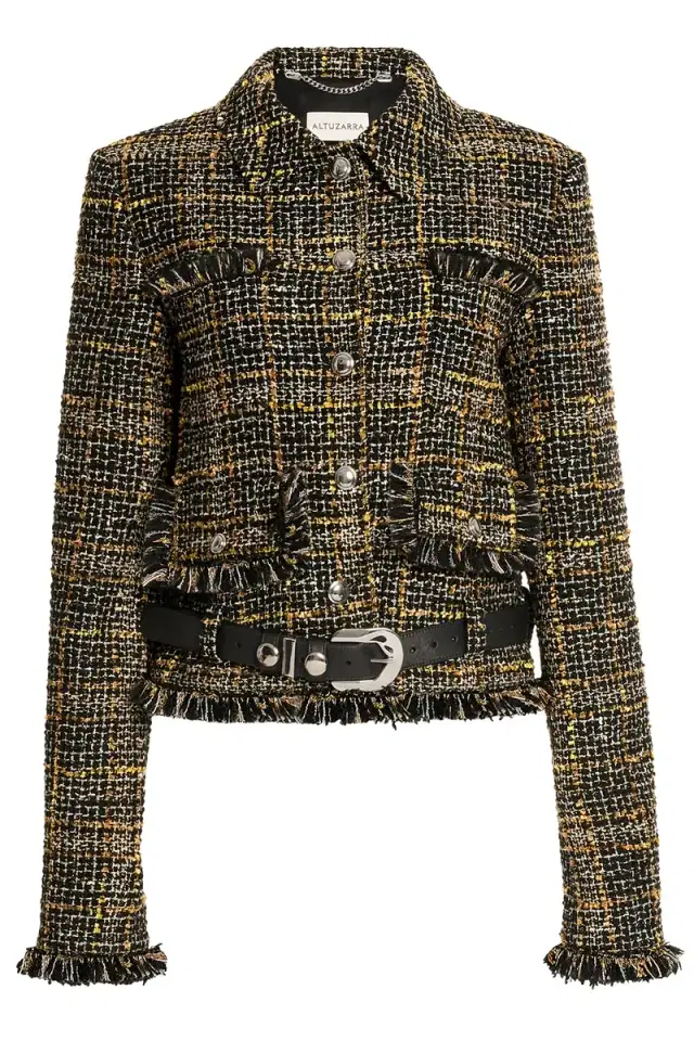 Simons Plaid Jacket