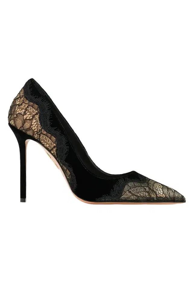 Aquazzura Velvet Meadow Pump 105