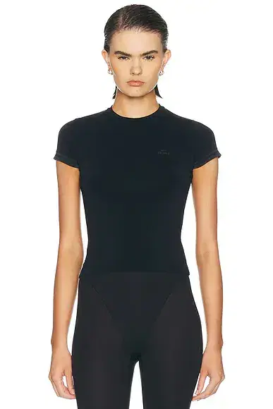 NikeSKIMS Stretch Knit Crop Crewneck Tee