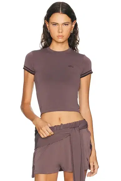 NikeSKIMS Stretch Knit Crop Crewneck Tee