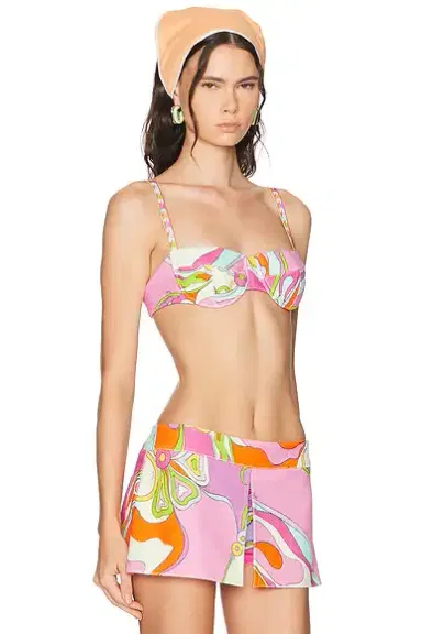 PUCCI Cotton Eponge Underwire Bikini Top | Thumbnail 2 PUCCI Cotton Eponge Underwire Bikini Top | Thumbnail 2