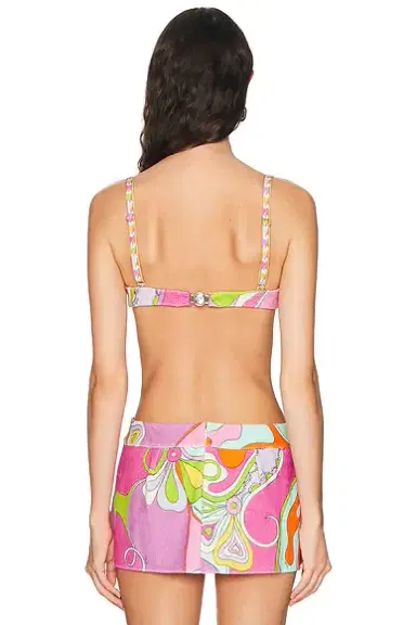 PUCCI Cotton Eponge Underwire Bikini Top | Thumbnail 3 PUCCI Cotton Eponge Underwire Bikini Top | Thumbnail 3