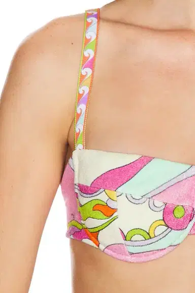 PUCCI Cotton Eponge Underwire Bikini Top | Thumbnail 5 PUCCI Cotton Eponge Underwire Bikini Top | Thumbnail 5