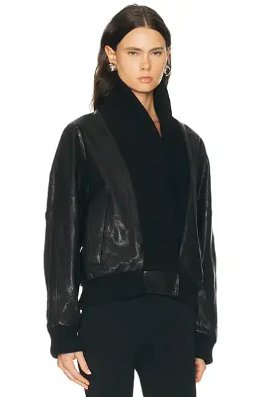 Magda Butrym Leather Jacket | Thumbnail 2