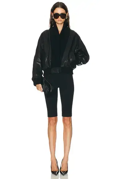 Magda Butrym Leather Jacket | Thumbnail 4