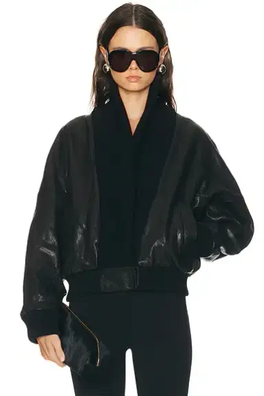 Magda Butrym Leather Jacket | Thumbnail 1