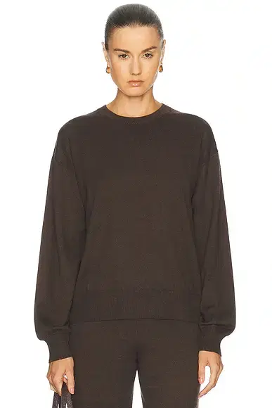 Eterne Brock Cotton Cashmere Sweater