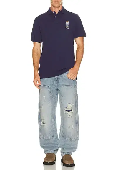 Polo Ralph Lauren Novelty Denim Bear Polo | Thumbnail 3