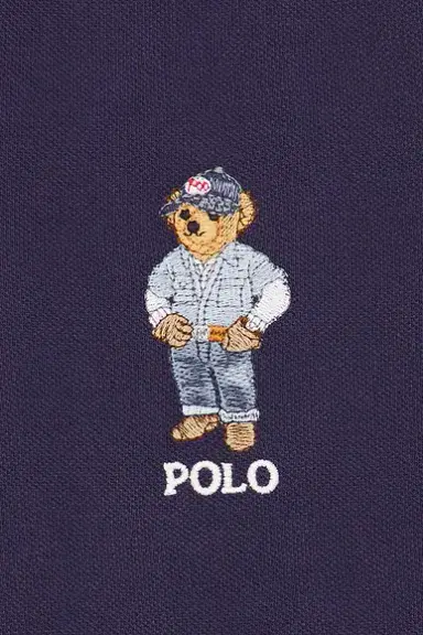 Polo Ralph Lauren Novelty Denim Bear Polo | Thumbnail 5