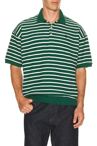Polo Ralph Lauren Jacquard Textured Striped Polo