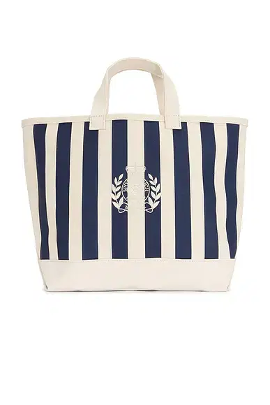 Sporty & Rich NY Crest Beach Tote Bag