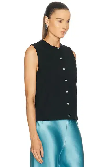 FLORE FLORE Poppy Sleeveless Cardigan | Thumbnail 2