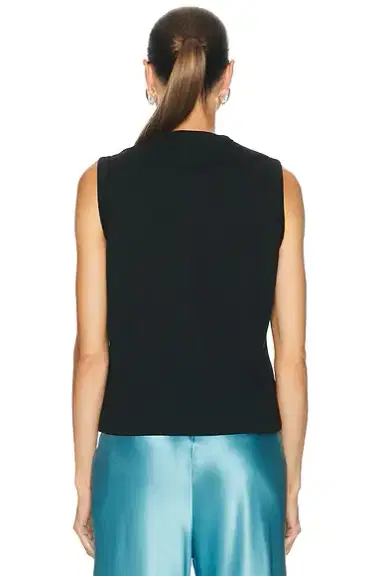 FLORE FLORE Poppy Sleeveless Cardigan | Thumbnail 3