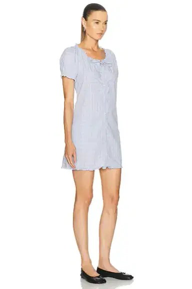 Deiji Studios Buttoned Mini Dress | Thumbnail 2