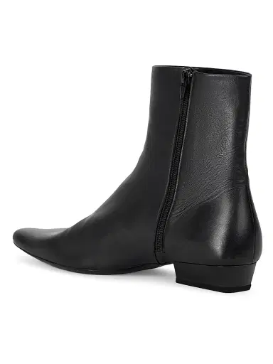 Staud Women's Wally 25MM Leather Ankle Boots - Black | Thumbnail 3 Staud Women's Wally 25MM Leather Ankle Boots - Black | Thumbnail 3