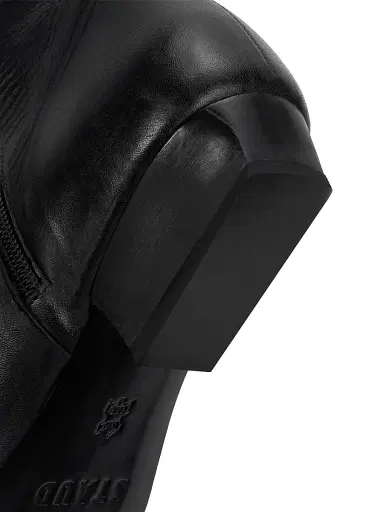Staud Women's Wally 25MM Leather Ankle Boots - Black | Thumbnail 5 Staud Women's Wally 25MM Leather Ankle Boots - Black | Thumbnail 5