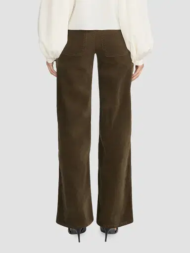 Frame Women's Le Slim Palazzo Modernist Pocket Corduroy Pants | Thumbnail 2 Frame Women's Le Slim Palazzo Modernist Pocket Corduroy Pants | Thumbnail 2