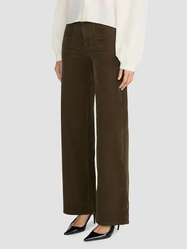 Frame Women's Le Slim Palazzo Modernist Pocket Corduroy Pants | Thumbnail 5 Frame Women's Le Slim Palazzo Modernist Pocket Corduroy Pants | Thumbnail 5