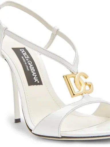 Dolce & Gabbana Women's Vernice 105MM Patent Leather Stiletto Sandals | Thumbnail 5 Dolce & Gabbana Women's Vernice 105MM Patent Leather Stiletto Sandals | Thumbnail 5