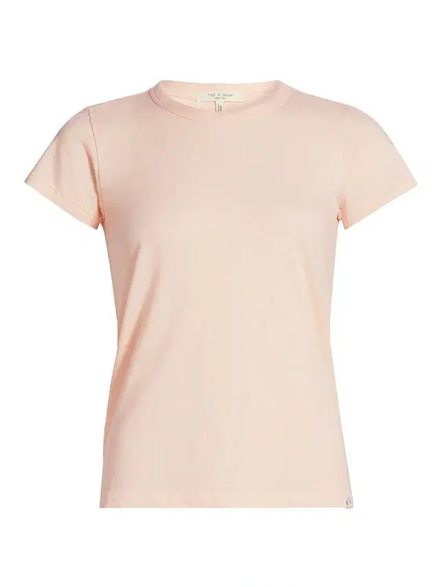 rag & bone Women's The Slub Cotton T-Shirt - Peach