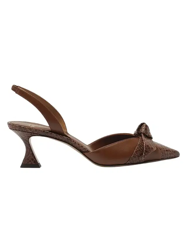 Alexandre Birman Women's Clarita 60MM Leather Slingback Pumps - Espresso