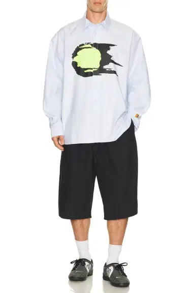 Nike Club Rules Oxford Long Sleeve Shirt | Thumbnail 3 Nike Club Rules Oxford Long Sleeve Shirt | Thumbnail 3