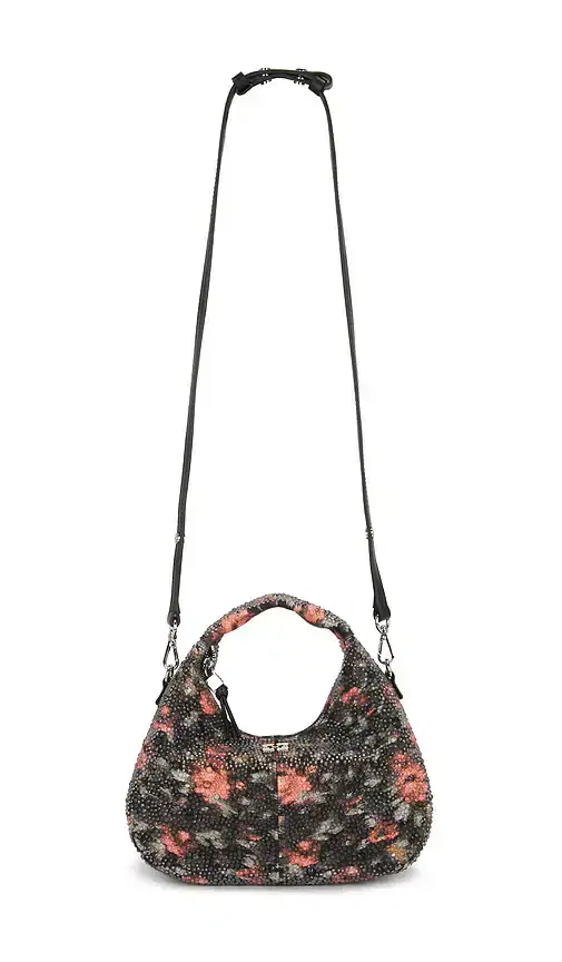 Ganni Hobo Mini Flowers Bag