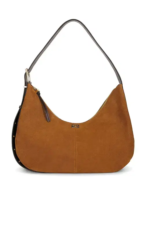 Ganni Hobo Belt Medium Suede Bag