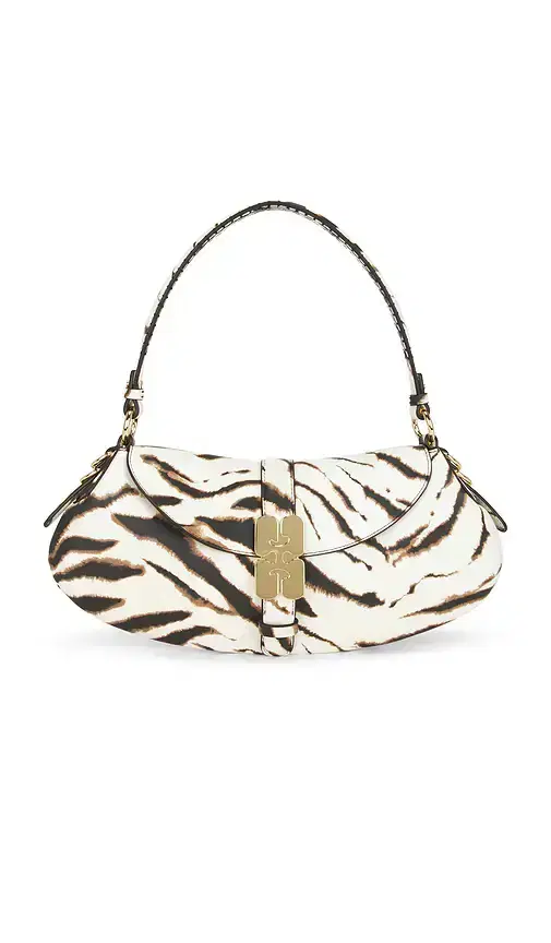 Ganni B-kat Zebra Bag