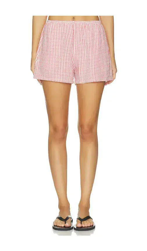 DONNI. x REVOLVE The Cotton Gingham Tap Short