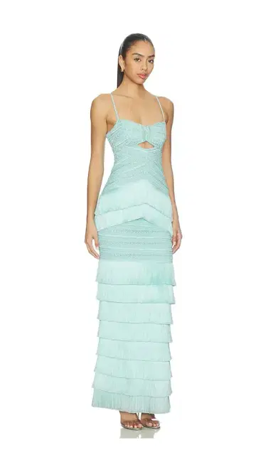 PatBo Clara Fringe Maxi Dress | Thumbnail 2 PatBo Clara Fringe Maxi Dress | Thumbnail 2