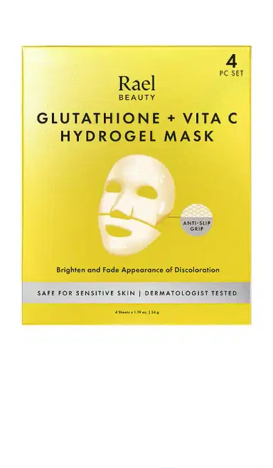Rael Glutathione + Vitamin C Hydrogel Mask 4 Count | Thumbnail 1