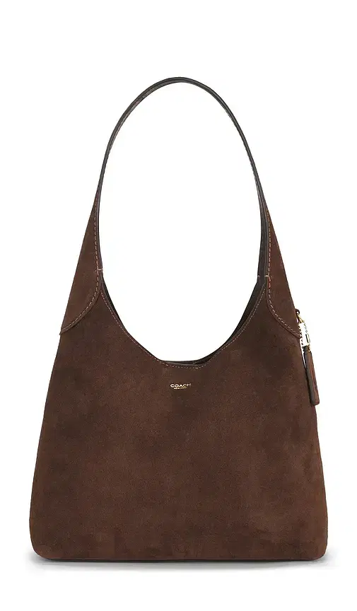 Coach Suede Brooklyn Shoulder Bag 28