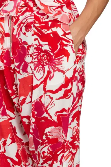 Roberto Cavalli Hydrangea print cropped trousers | Thumbnail 5