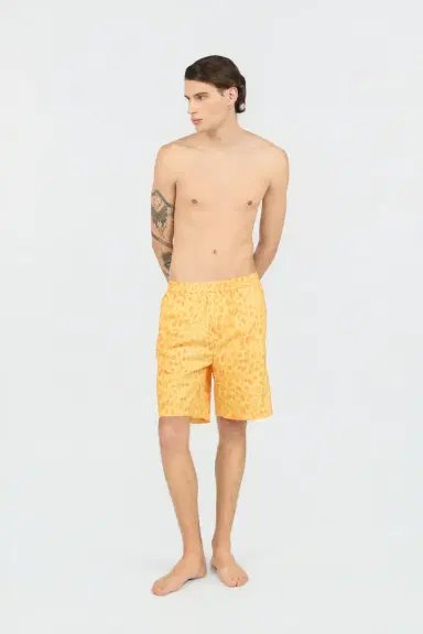 Roberto Cavalli The Jaguar Kiss Print Bermuda Swim Shorts | Thumbnail 6