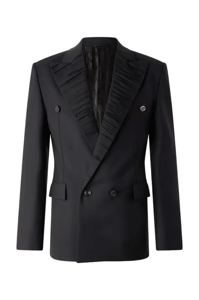 Roberto Cavalli Double-Breasted Wool-Blend Blazer
