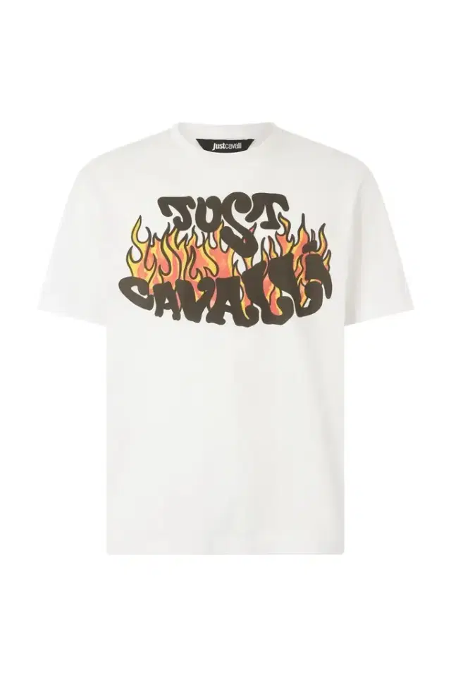 Roberto Cavalli T-Shirt With Front Logo Print