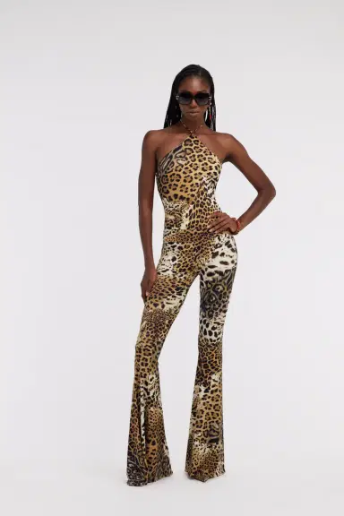 Roberto Cavalli Top with Jaguar Skin print | Thumbnail 4