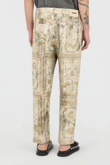 Roberto Cavalli Persian Tarot Print Jeans | Thumbnail 3