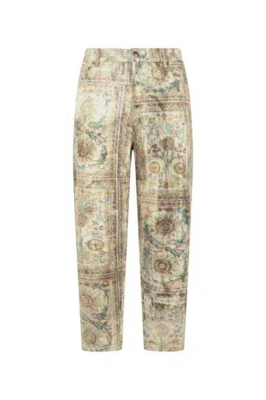Roberto Cavalli Persian Tarot Print Jeans | Thumbnail 1