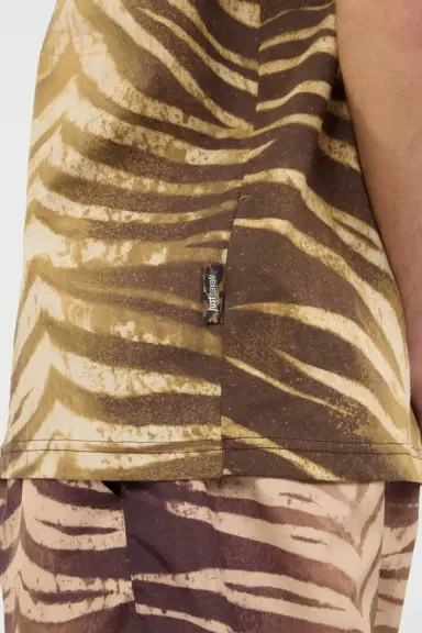 Roberto Cavalli Natural Barb Print T-Shirt | Thumbnail 5