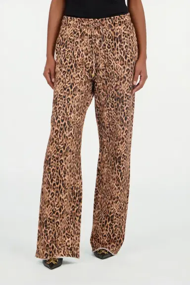 Roberto Cavalli Leopard Skin Print Trousers | Thumbnail 2
