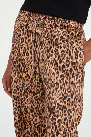 Roberto Cavalli Leopard Skin Print Trousers | Thumbnail 4