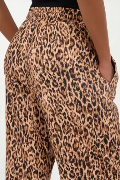 Roberto Cavalli Leopard Skin Print Trousers | Thumbnail 5