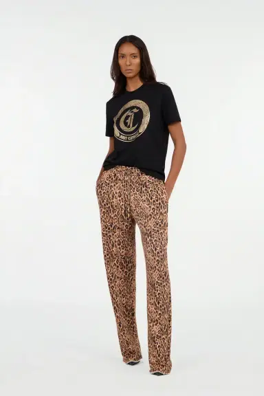 Roberto Cavalli Leopard Skin Print Trousers | Thumbnail 6